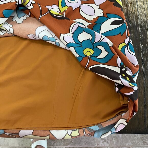 ModCloth In With Excitement Retro Floral Sleeveless Dress – Size L - Picture 9 of 11